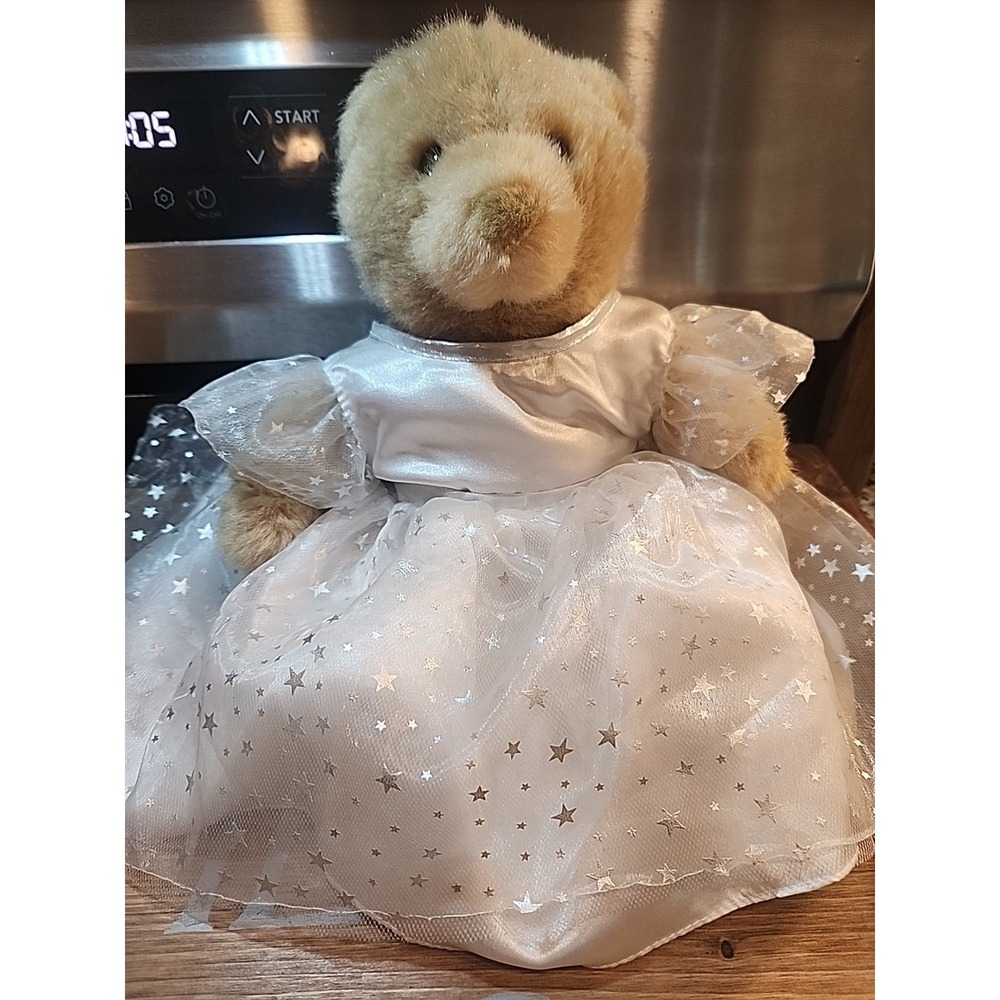 Build-A-Bear Workshop 14" Stuffed Teddy Bear~Excellent Condition, Princess Dress